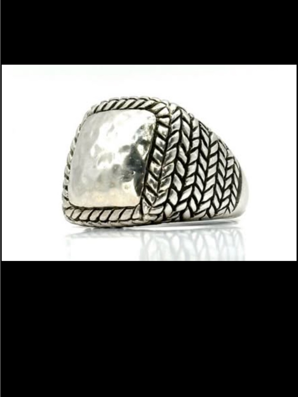 Retired Silpada Sterling silver dome ring